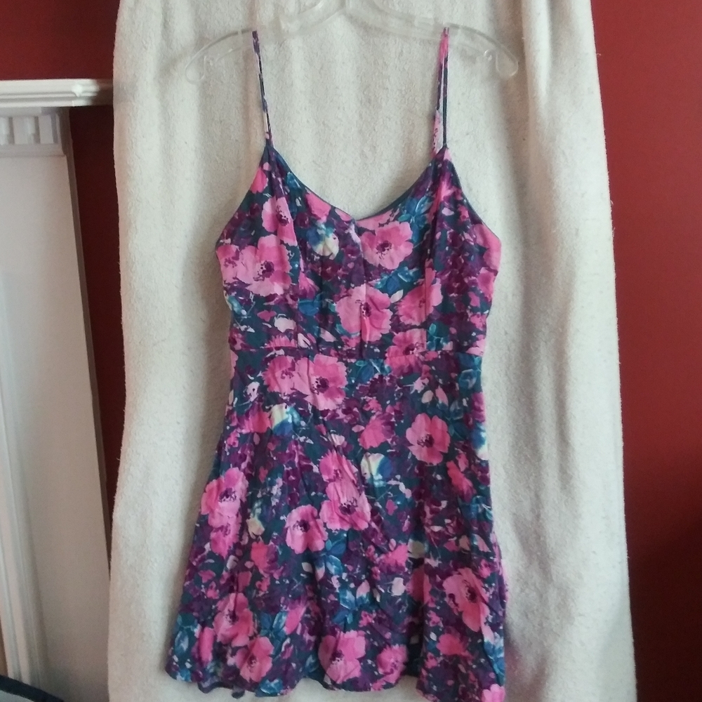 Floral mini dress